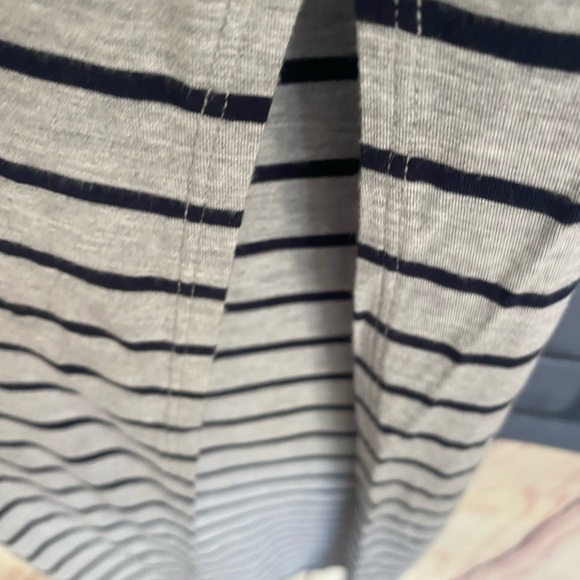 J Crew Striped Tank Maxi Sundress  L T - Picture 3 of 4